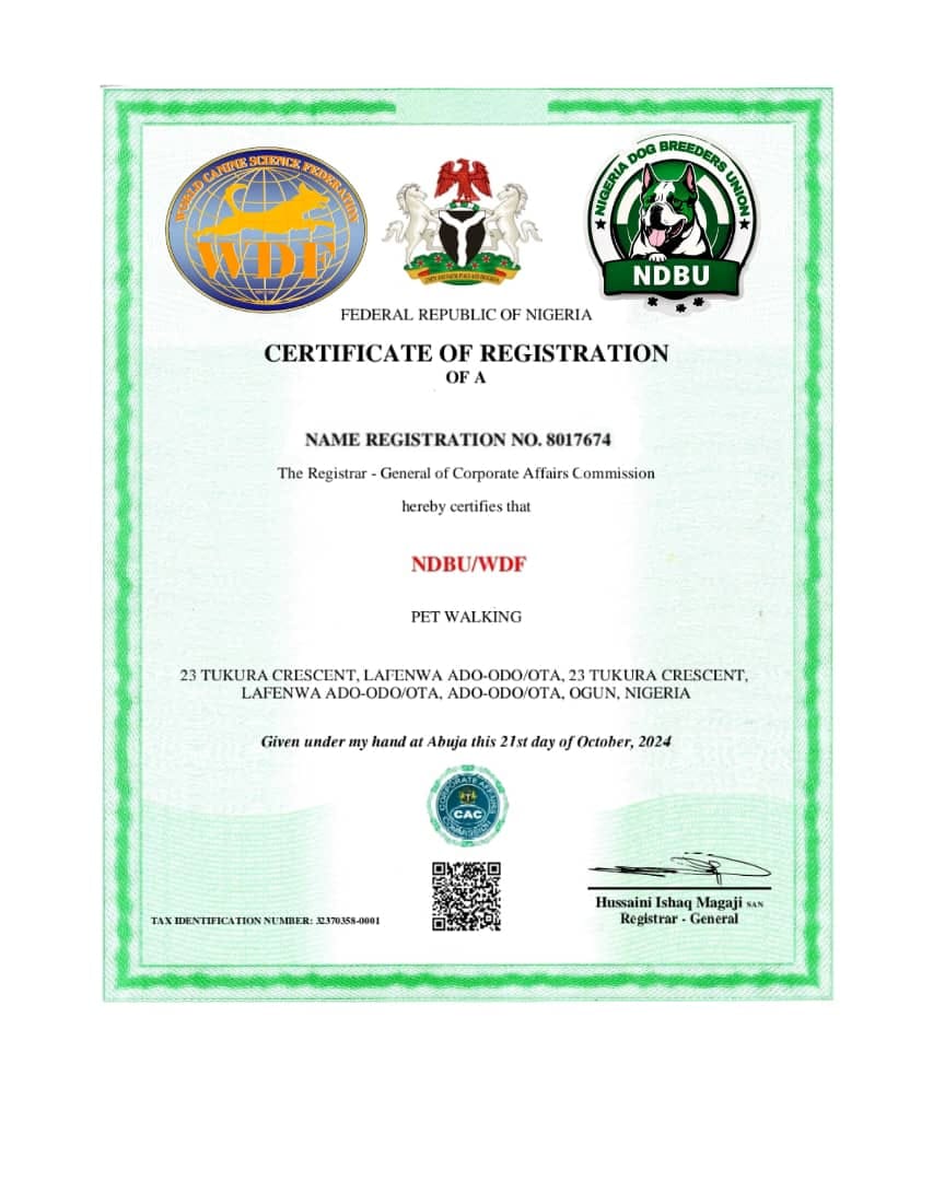 NDBU Nigeria in WDF