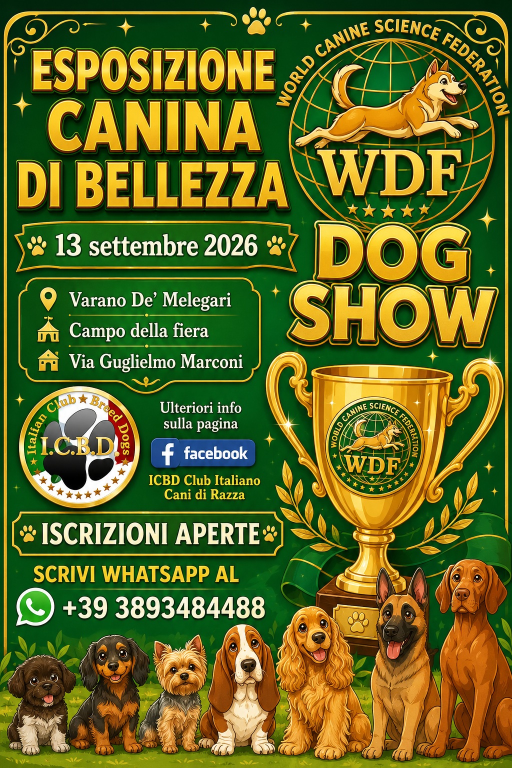 Esposizione Canina di Bellezza Parma